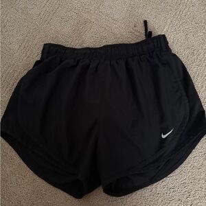 Nike Black Athletic Shorts Lightweight Performance
